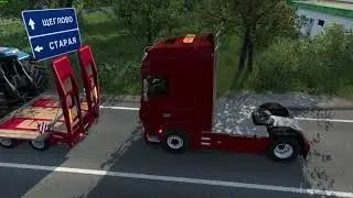 Адаптивный круиз-контроль в ETS 2 -Да