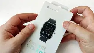 Распаковка умных часов Amazfit GTS 2 mini. Смарт часы от Xiaomi.  Smart Watch Amazfit GTS 2mini