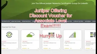 How to get Juniper Discount Voucher for Juniper Associate Level Exam Hurry Up!!!