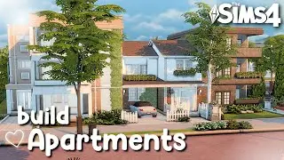 Sims 4 Zu Vermieten 🏡| Apartment bauen, für das neu Pack 🤭|  NO CC | simtastic