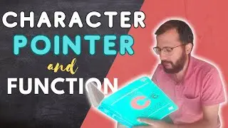 Character pointer and function | Complete C programming course | Lecture #15.8