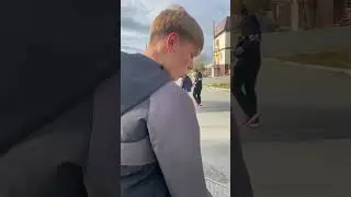 гоняем на тележке в пятерочке😝 