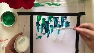 ОБЗОР АКРИЛОВЫХ КРАСОК! ЭСКИЗ НОВОЙ КАРТИНЫ!