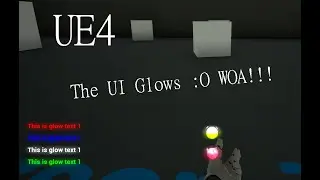 Unreal Engine 4 Tutorial - Glowing UI Shader