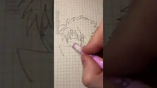 Как нарисовать Какаши хокаге по клеточкам