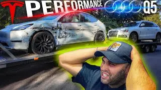 TESLA MODEL Y PERFORMANCE | AUDI Q5 из США! Есть ли выгода от пригона?