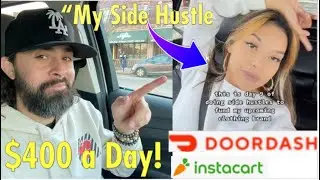 DoorDash $400 Day! Using DoorDash as a Side Hustle. Money Motivation 2023