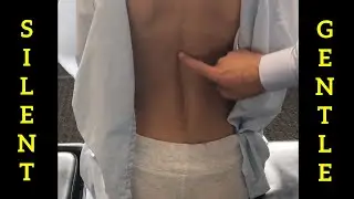 ASMR SPINE ~ NO TALKING ~  NO MID ROLL ADS ~ Relax & Sleep Chiropractic TONE Sans Crack.