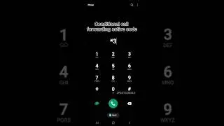 How to active Conditional call forwarding in phone 🤔😳🔥/ deactivate/ phone secret settings click 👇👇