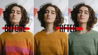 The FASTEST way to change any Color in Photoshop - Photoshop Tutorial