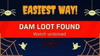 EASIEST & BEST Dam Trick or Treat Location (Warzone Halloween Event Guide) + FREE LEGENDARY WATCH !