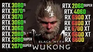 Black Myth: Wukong : 15 GPU Benchmark - 1080p vs 1440p vs 4K (FSR)