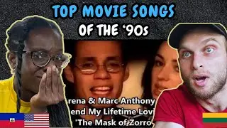 REACTION TO Top Movie Songs of the '90s (New Version) | FIRST TIME WATCHING