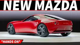 *HANDS ON* Mazda's New Jaw-Dropping Coupe takes from the MX-5 Miata and the Rotary-Powered RX-7