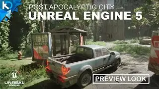 Post Apocalyptic City - Unreal Engine 5 - 27/3/2023
