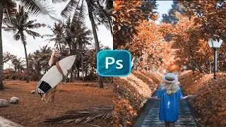 Orange Colour Effect In Photoshop