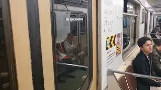 От Комсомольской до Сокольников на Номерном. Сокольническая линия метро. 6 октября 2023г.