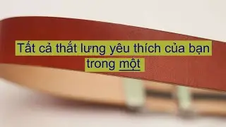 Thắt lưng Aventail - Thắt lưng rãnh trượt thượng hạng làm theo yêu cầu