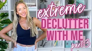 2024 EXTREME DECLUTTER WITH ME PART 3! ENTIRE HOUSE DECLUTTERING MOTIVATION! Brianna K