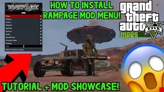 How to Install Rampage SP Menu | MOD SHOWCASE | GTA V MODS