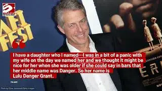 Hugh Grant reveals his two youngest daughters' names