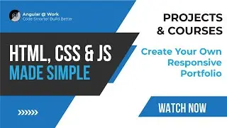 Create Your Own Responsive Portfolio | HTML, CSS & JS Code Included