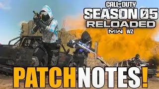 Season 5 Reloaded Patch Notes | Warzone Update with New Weapons, Operators, Maps, and More!