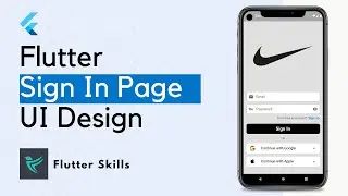 Flutter Login and Sign Up page
