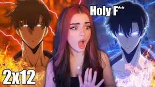 THE ANT KING VS JINWOO - SOLO LEVELING 2x12 REACTION