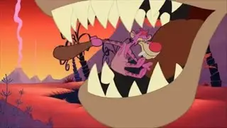 Dinosaur eats tiger (TTM)