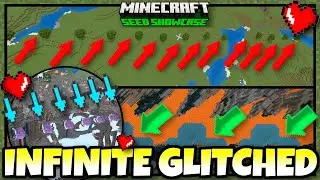 INFINITE GLITCHED SEED 🗺️ Minecraft Bedrock SEED 🌎 MCPE,Xbox,PS4,Windows,Switch