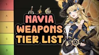 Navia Weapons (Claymores) Tier List | Genshin Impact