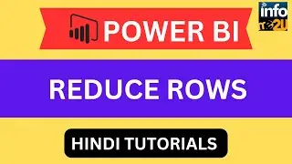 Power BI Tutorial for Beginners in Hindi | Keep Rows & Remove Rows in PowerBI  | Manage Rows