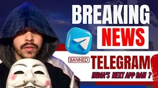 Telegram: India's Next App Ban? | The Dark Side of Telegram: A Hidden Danger? | hacker vlog
