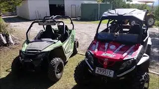 Damian and Me in lock down having SXS fun at a mates place.