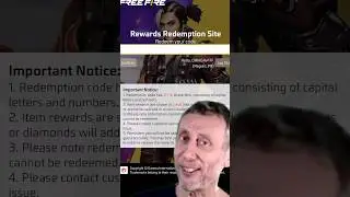 FREE FIRE REDEEM CODE 