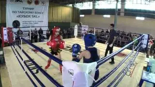 Мальчики (10-11) 38кг  Вильневский Глеб (Золотой тигр) - Погодин Никита (Бангкок)