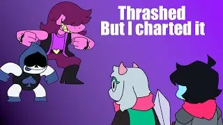 Thrashed, But I Recharted It | Friday Night Funkin' Seek's Cool Deltarune Mod