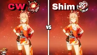 CW Yoimiya vs Shim Yoimiya Comparison | Genshin Impact