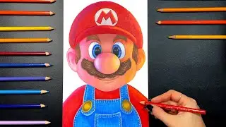 Drawing Super Mario