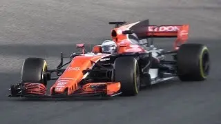 Formula 1 (F1) 2017: First Day of Test in Spain