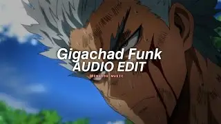 EUPHXRIA - GIGACHAD FUNK (SLOWED) [ AUDIO EDIT ] DJ FKU, TRXVELER #audioeditaudio #audioedit  #amv