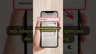 How to fix iPhone battery health is not showing