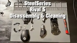 SteelSeries Rival 5 Disassembly &  Cleaning