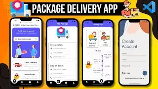 📦📱 Package Delivery App in Flutter x Firebase | Clean Architecture, State Management