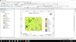 Layout preparation in Arc GIS and exporting in JPEG
