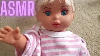 ASMR: maquiando boneca (doll makeup)