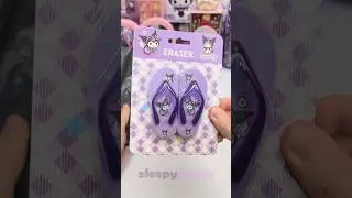 🩴kuromi flip-flops erasers 