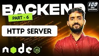 Building Http server in Node JS | Full Stack Web Development 2024| Day 82 of 