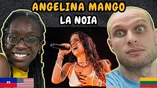 REACTION TO Angelina Mango - La Noia (Live at Notte della Taranta 2024) | FIRST TIME WATCHING
